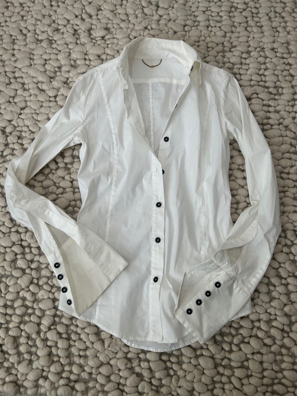 White cotton shirt